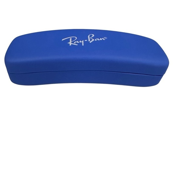 Ray-Ban Navy Blue Eyeglass Case Only No Glasses OS - Picture 2 of 8